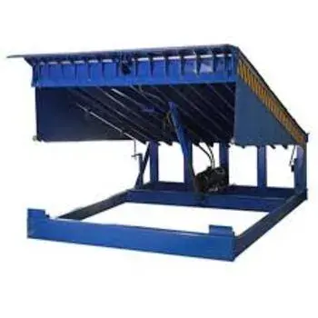 Dark Blue Mobile Dock Leveller